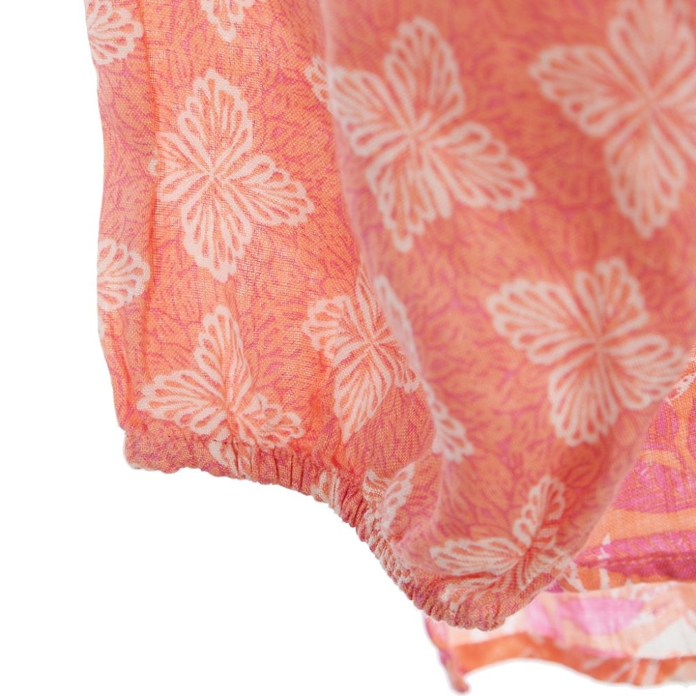 Sigrid Olsen 100% Linen Floral Blouse Small - image 3